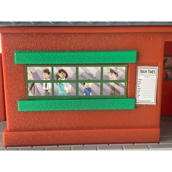 2009 Gullane Thomas Friends Limited Mattel Toy Train Station Depot Pretend Play - Picture 4 of 16